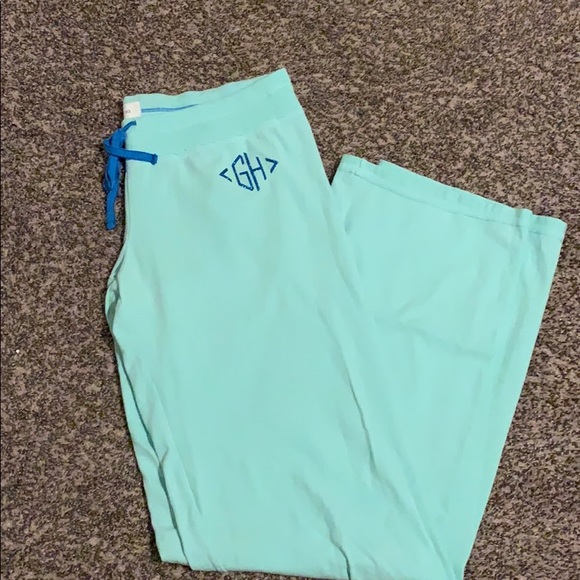 mint green sweatpants